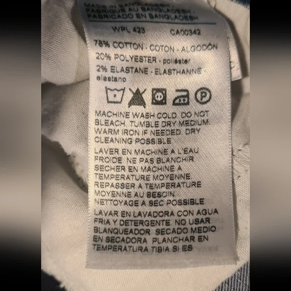 Levi's DENIZEN Curvy Bootcut Jeans In Light Wash, 26 x 32 - Picture 11 of 13